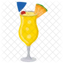 Pina Colada Bebida De Mango Jugo De Mango Icono