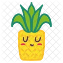 Piña soñolienta  Icono