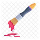 Design Moderno De Icone 2 D De Pincel Ícone