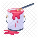 Design Moderno De Icone 2 D De Pincel Ícone
