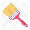 Design Moderno De Icone 2 D De Pincel Ícone