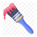 Design Moderno De Icone 2 D De Pincel Ícone