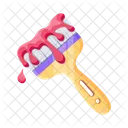 Design Moderno De Icone 2 D De Pincel Ícone