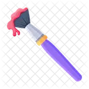 Design Moderno De Icone 2 D De Pincel Ícone