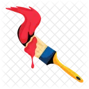 Pincel De Tela Pincel Pincel De Arte Ícone