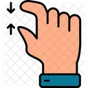 Pinch Hand Finger Icon