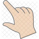 Pinch Gesture Lineal Color Icon Icon