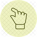 Pinch Out Pentaglow Icon