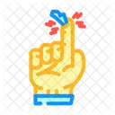 Pinches Household Injury Icon