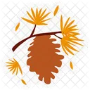 Pine Seed Sticker Icon