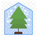 Pine Tree Winter Icon