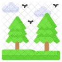 Pine Tree Trees Icon