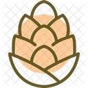 Pine Cone Nature Inspiration Evergreen Seed Symbol