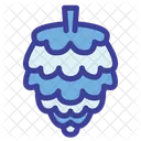 Pine Cone Autumn Nut Icon