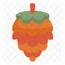 Pine Cone Autumn Nut Icon