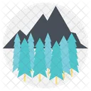Scenery Forest Pine Icon