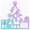 Pine Forest Christmas Icon