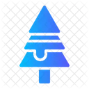 Pine Tree Christmas Tree Christmas Icon