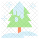 Pine Tree Pine Snowflake Icon