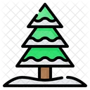 Pine Tree Wood Icon