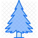 Pine Tree Tree Christmas Icon