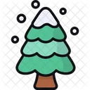 Pine Tree Winter Season Conifer Tree Icon