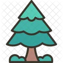 Pine Tree Spruce Frost Icon