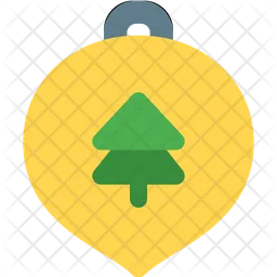 Pine Tree Bauble  Icon