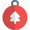 Pine Tree Bauble Ball Icon