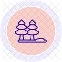 Pine Tree Nature Icon