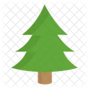 Pine Forest Nature Icon