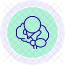 Pineal Gland Line Icon Icon