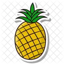 Pineapple Fruit Sweet Icon