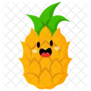 Pineapple Fruit Fresh Icon