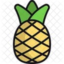 Pineapple Ananas Tropical Fruit Icon