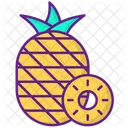 Pineapple Fruit Healthy Icon