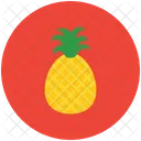 Pineapple Tropical Ananas Icon