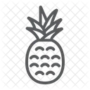 Pineapple Fruit Ananas Icon