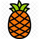 Pineapple Food Eating Icon
