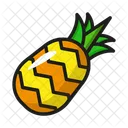 Fruit Nature Pineapple Icon