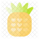 Pineapple Summer Beach Icon