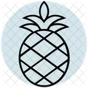 Summer Pineapple Tropical Icon