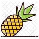 Pineapple Healthy Food Organic Fruit Icon