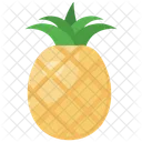 Pineapple Healthy Food Organic Fruit Icon