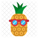 Pineapple Fruit Tropical Icon