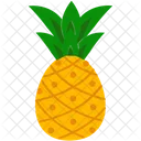 Pineapple Fruit Fresh Icon