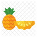 Pineapple Organic Vegetarian Icon