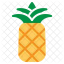 Pineapple Fruit Tropical Ananas Fresh Summer Natural Icon