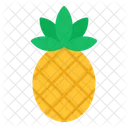Pineapple Fruit Edible Icon