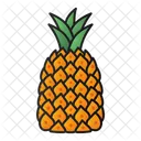 Pineapple Tropical Healthy Icon